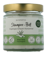 puremetics Shampoo-Fluff Aloe Vera - Feuchtigkeit Festes Shampoo 400 ml