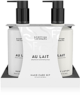 Scottish Fine Soaps Au Lait Hand Care Set 300ml+300ml