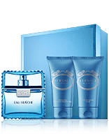 Versace Man Eau Fraiche 50 ml EdT Set 2x Pflege