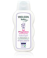 Weleda Baby Med 3in1 Pflegelotion Weiße Malve Körperlotion 200 ml