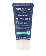 Weleda For Men Active Fresh 3 in 1 Shower Gel Travel Size Duschgel 20 ml