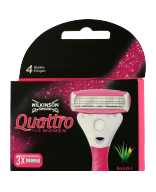 Wilkinson Quattro for Women Ersatzklingen Rasur Damen 3 Stück