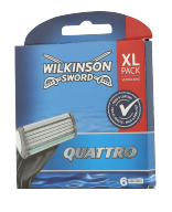 Wilkinson Quattro Klingen Rasierklingen 6 Stück