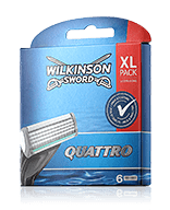 Wilkinson Quattro Klingen Rasierklingen 6 Stück
