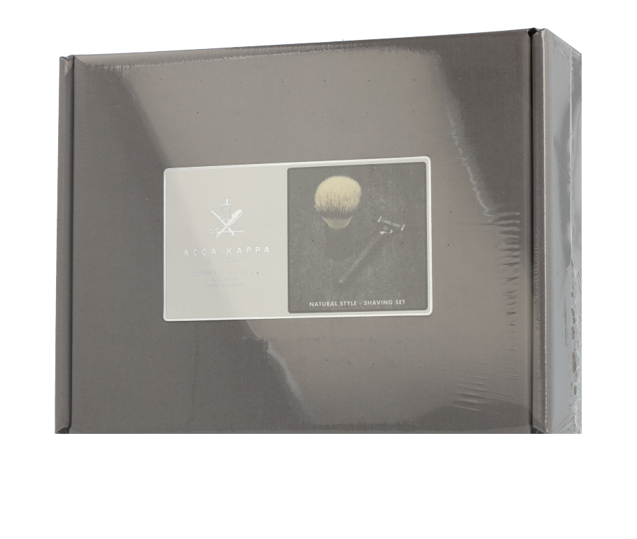 Acca Kappa Men's Grooming Shaving Set Black