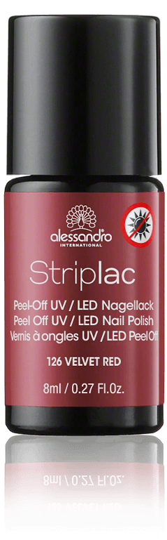 Alessandro Striplac Peel-Off UV/LED Nagellack 126 Velvet ...