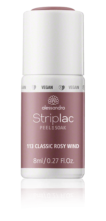 Alessandro Striplac Peel or Soak 113 Classic Rosy Wind (8 ml)
