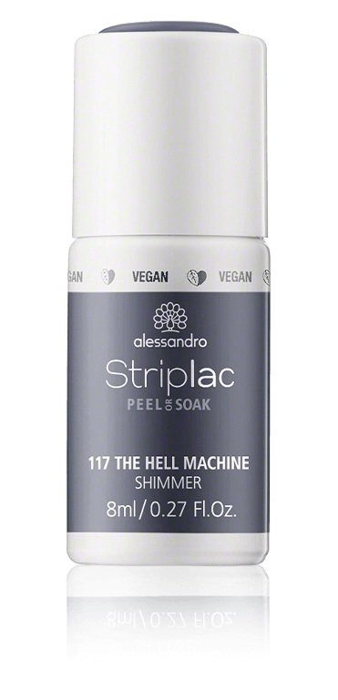 Alessandro Striplac Peel or Soak 117 The Hell Machine Shimmer (8 ml)