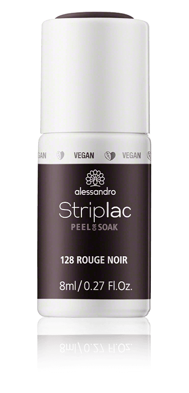 Alessandro Striplac Peel or Soak 128 Rouge Noir (8 ml)