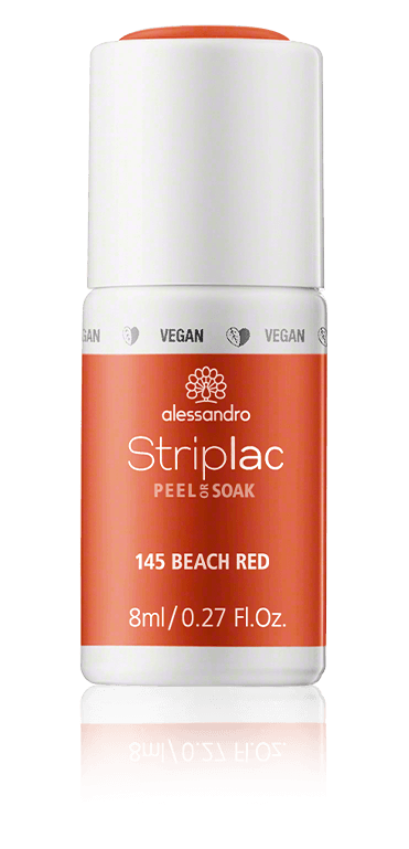 Alessandro Striplac Peel or Soak 145 Beach Red (8 ml)