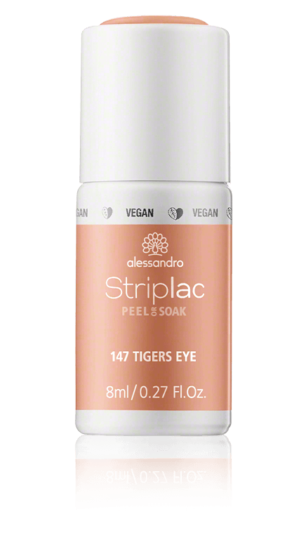 Alessandro Striplac Peel or Soak 147 Tiger's Eye Metallic (8 ml)