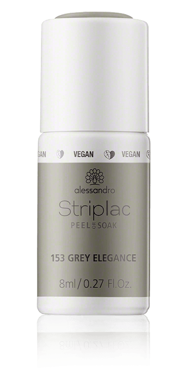 Alessandro Striplac Peel or Soak 153 Grey Elegance (8 ml)