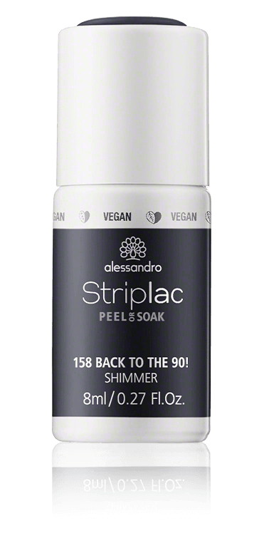Alessandro Striplac Peel or Soak 158 back to the 90s! Shimmer (8 ml)