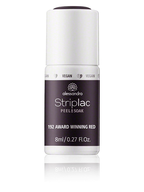 Alessandro Striplac Peel or Soak 192 Award Winning Red (8 ml)