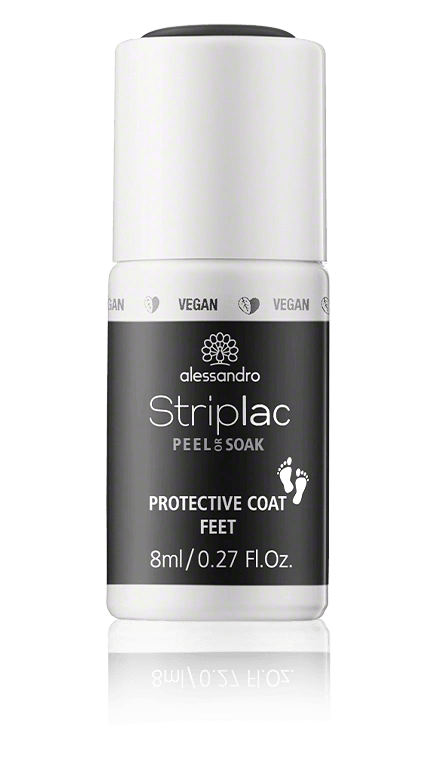 Alessandro Striplac Peel or Soak Protective Coat Feet (8 ml)