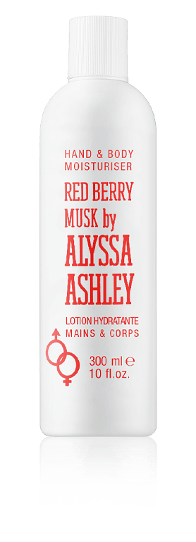 Alyssa Ashley Red Berry Musk Hand & Body Lotion (300 ml)