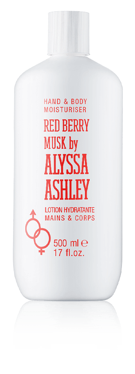 Alyssa Ashley Red Berry Musk Hand & Body Lotion (500 ml)