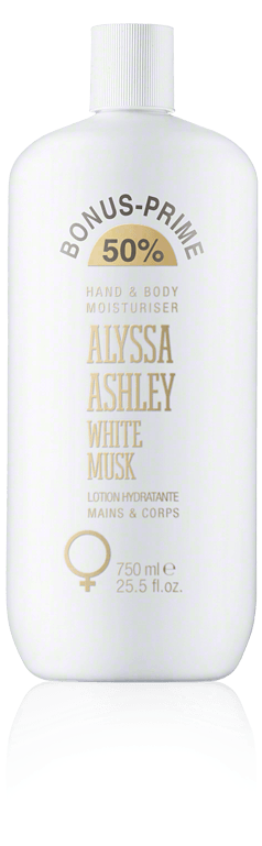 Alyssa Ashley White Musk Hand & Body Lotion (750 ml)