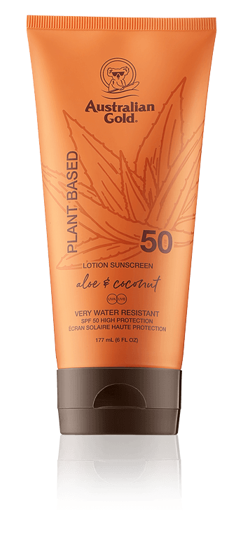 Australian Gold Plant Based Lotion Sunscreen Aloe & Coconut SPF 50 (177 ml)