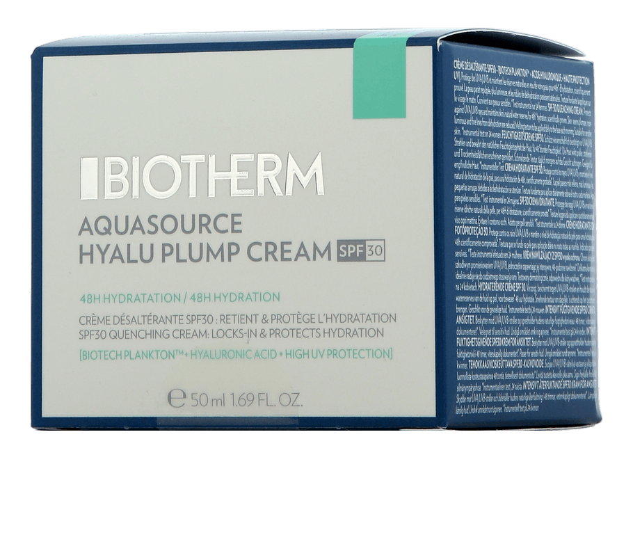 Biotherm Aquasource Hyalu Plump Cream SPF 30 (50 ml)