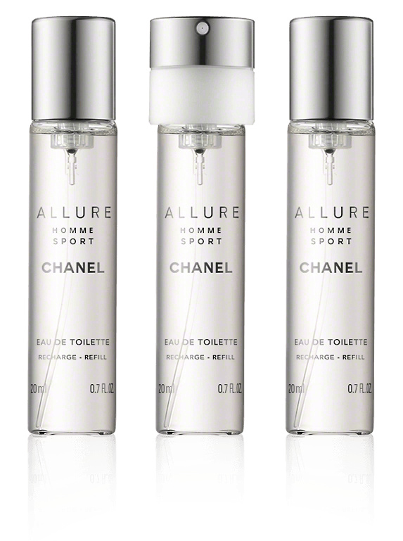 Chanel Allure Homme Sport Nachfüllung EdT Taschenspray (3 x 20 ml)