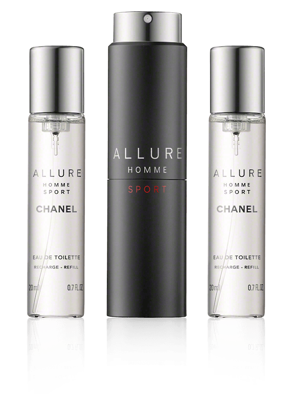 Chanel Allure Homme Sport EdT Taschenspray (nachfüllbar) (3 x 20 ml)