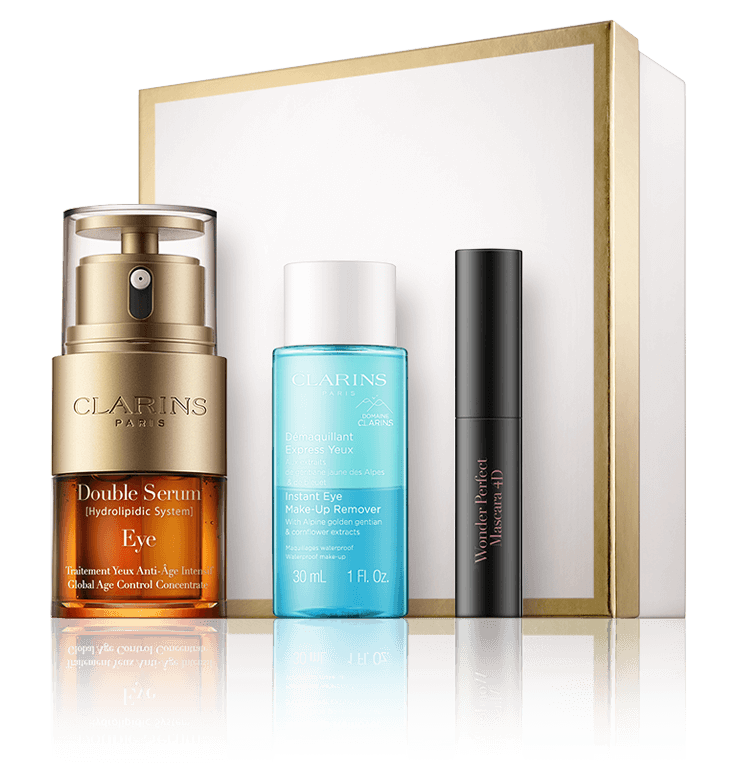 Clarins Double Serum Set mit Double Serum Eye & Mascara