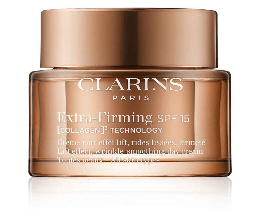 Clarins Extra-Firming [Collagen]³ Technology Crème Jour SPF 15 Toutes Peaux Rechargeable (50 ml)