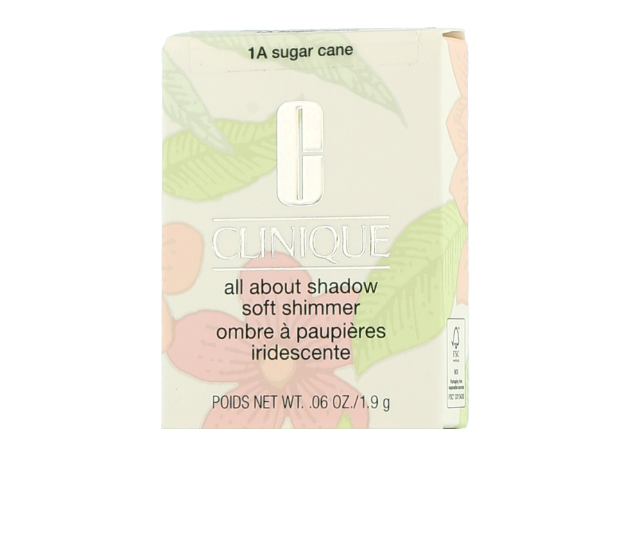 Clinique All About Shadow Soft Shimmer 1A Sugar Cane (1,9 g)