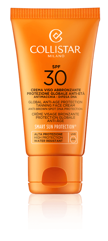 Collistar Smart Sun Protection Global Anti-Age Protection Tanning Face Cream SPF 30 (50 ml)