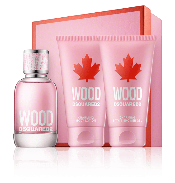 Dsquared² Wood pour Femme 50 ml EdT Set 2x Pflege