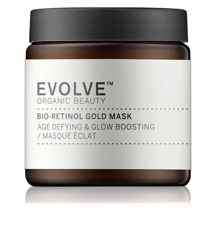 Evolve Organic Beauty Face Care Bio-Retinol Gold Mask (120 ml)