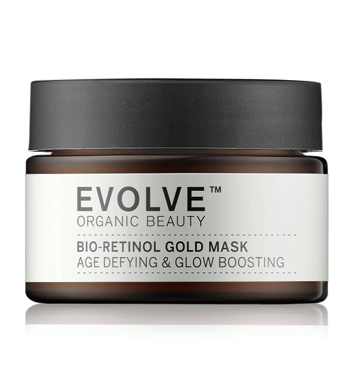 Evolve Organic Beauty Face Care Bio-Retinol Gold Mask (30 ml)