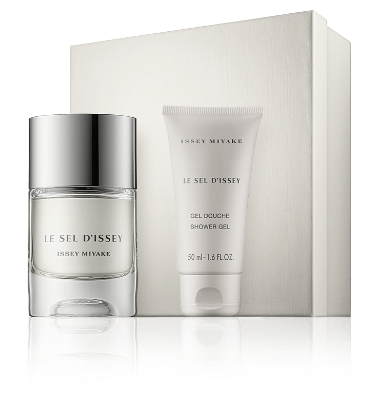 Issey Miyake Le Sel d'Issey 50 ml EdT Set mit Shower Gel