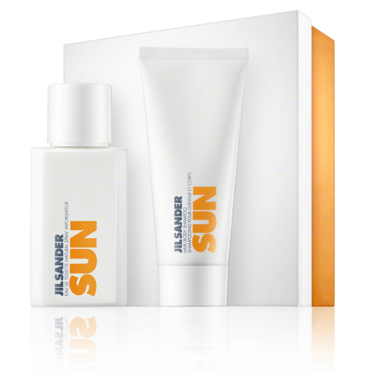 Jil Sander Sun 75 ml EdT Set mit Eau de Toilette Spray