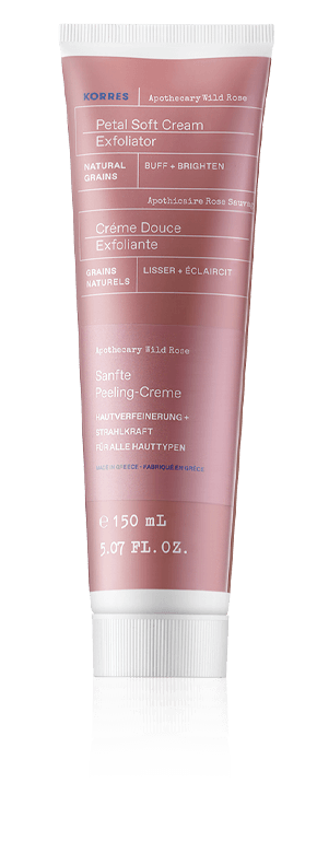 Korres Apothecary Wild Rose Care Petal Soft Cream Exfoliator (150 ml)