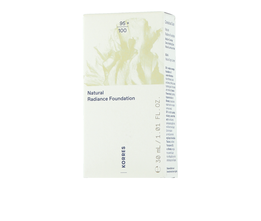 Korres Natural Radiance Foundation 01 Light (30 ml)