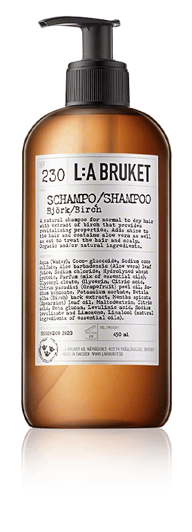 L:A BRUKET Hair Care 230 Shampoo Birch (450 ml)