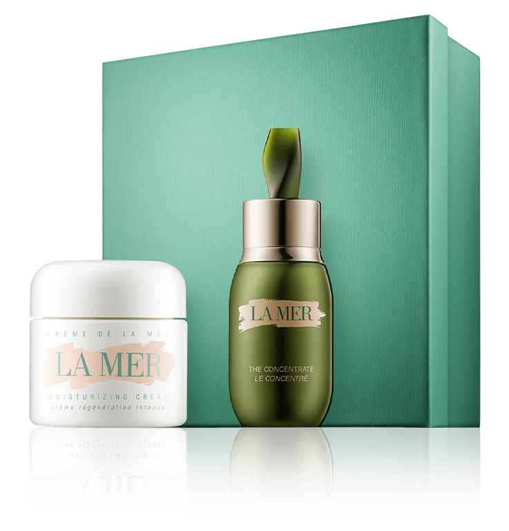 La Mer Moisturizing Care Set mit Moisturizing Cream & Concentrate