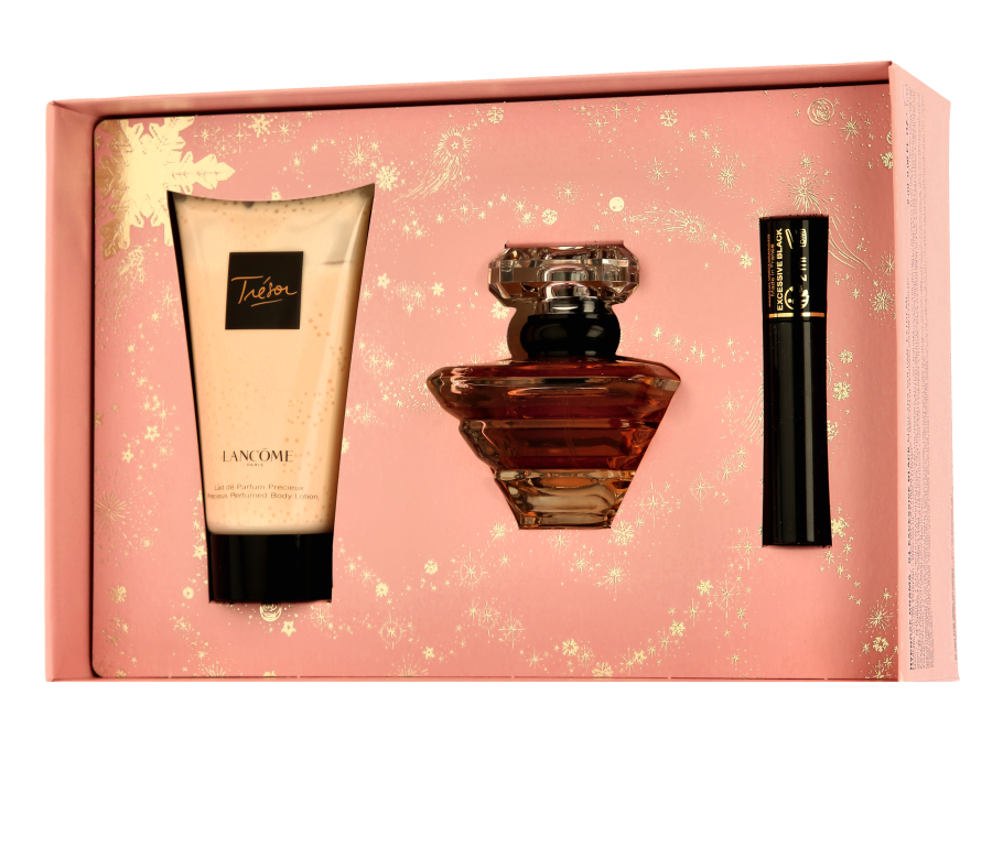 Lancôme Trésor Set mit Body Lotion & Mascara Hypnôse Drama