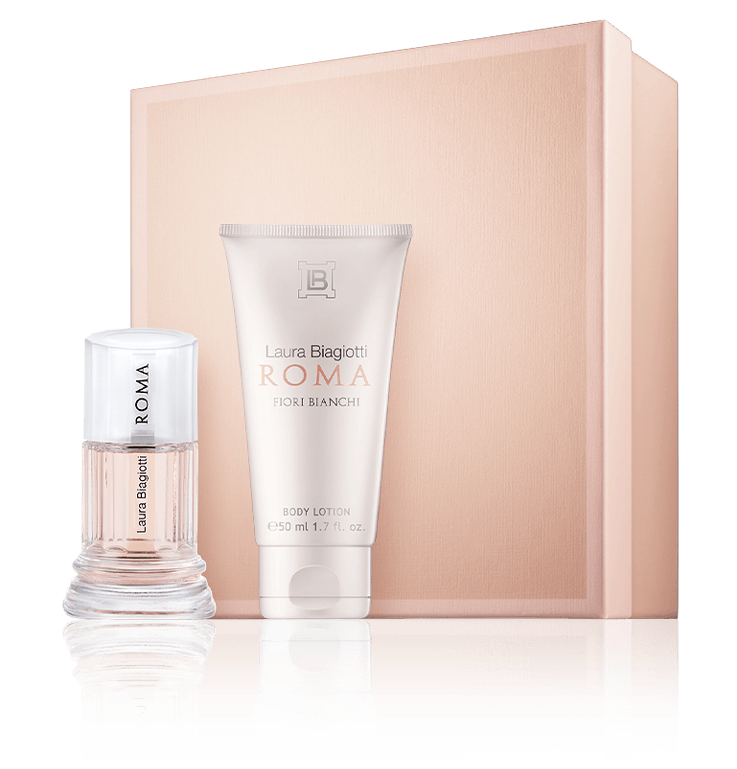Laura Biagiotti Roma Fiori Bianchi 25 ml EdT Set