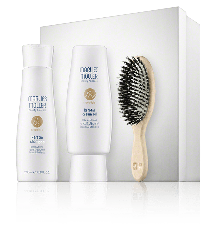 Marlies Möller Specialist Set Mit Keratin Shampoo