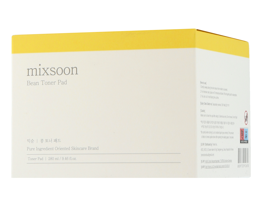 Mixsoon Face Care Bean Toner Pad (280 ml)