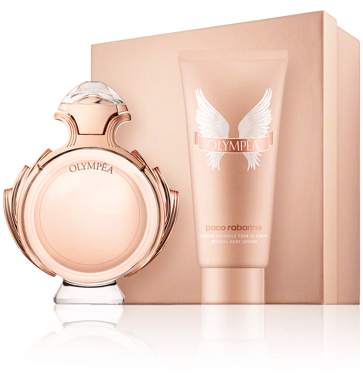 Paco Rabanne Olympéa 80 ml EdP Set mit Body Lotion