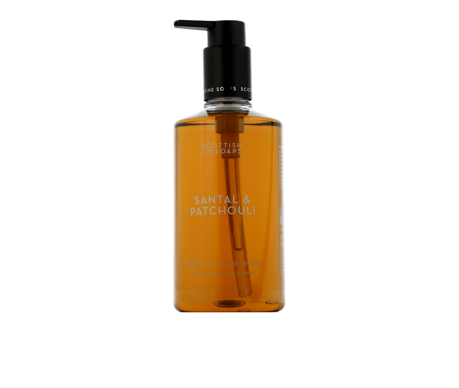 Scottish Fine Soaps Fine Fragrance Collection Santal & Patchouli Body & Hand Wash (300 ml)