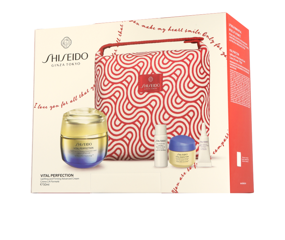 Shiseido Vital Perfection Set mit Uplifting & Firming Advanced Cream