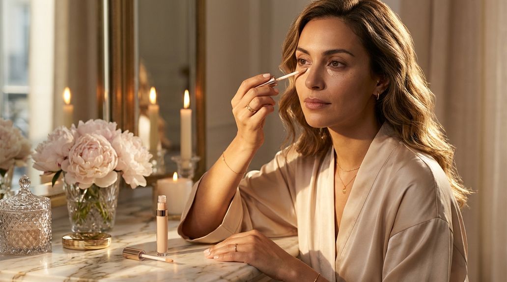 Hoe breng ik concealer in laagjes aan bij zeer donkere of blauwige kringen onder de ogen zonder te overdrijven?