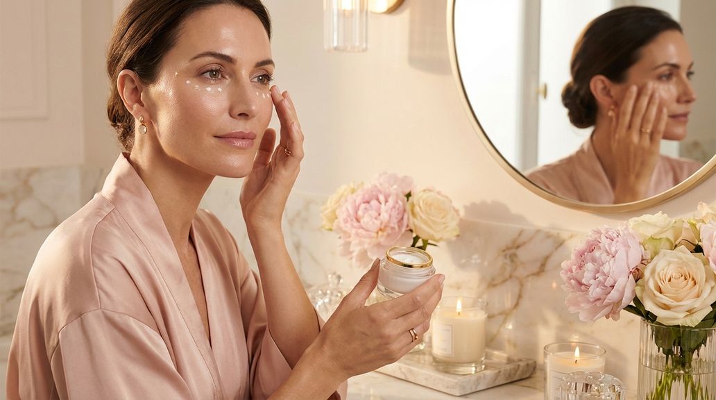 Hoe breng ik oogcrème correct aan zonder de huid te irriteren?