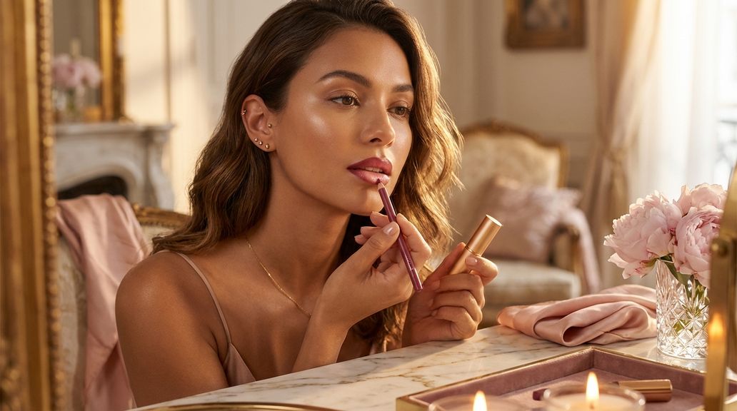 Hoe combineer ik lippotlood en lipstick in verschillende kleuren (bijv. voor ombre-lips)?