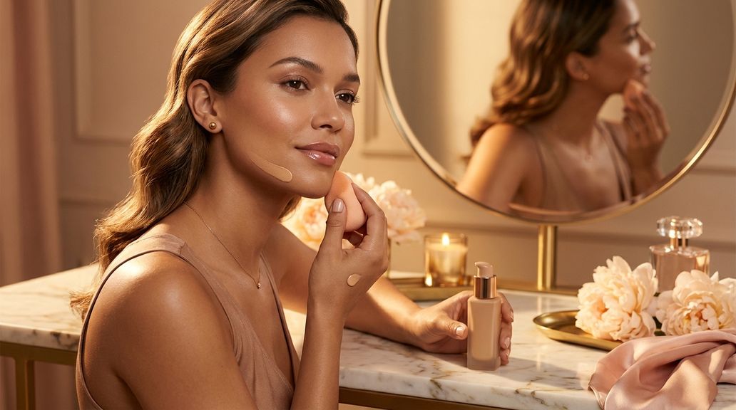 Hoe kan ik een te donkere of te lichte foundation aan mijn huidskleur aanpassen?